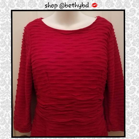 Belle of the Ball Couture Boutique Dresses & Skirts - 💼🎉Sandra Darren Red Dress  Size 14 EUC